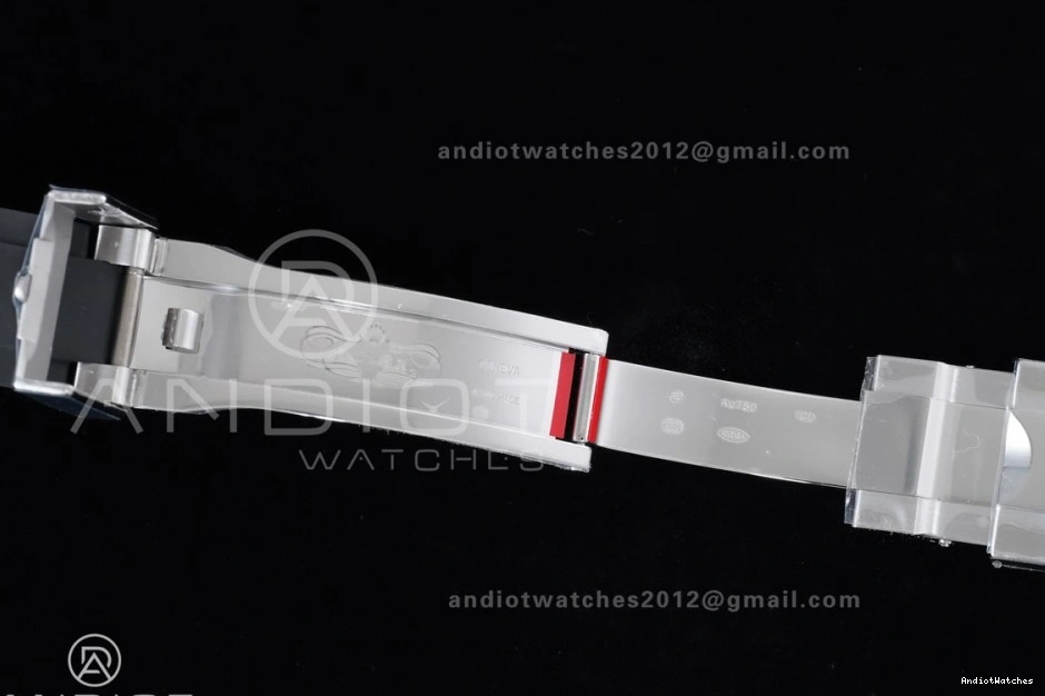 Best Diamonds Black Edition Dial 816 VSF 1:1 SoftTouch Silver Oysterflex on (Weighted) Daytona Strap V2 126519 VS4131 0219